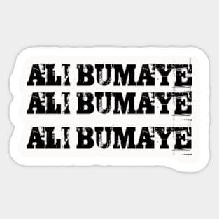 Ali Bumaye Sticker